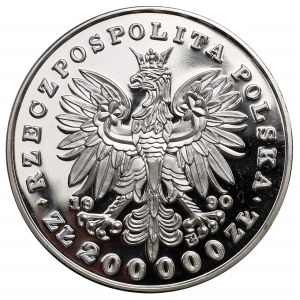 DUŻY Tryptyk 200.000 złotych 1990 Chopin