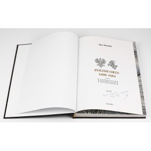 Shatalin, NOWOŚĆ Katalog ortów 1608-1684 - egzemplarz Nr 1 z autografem