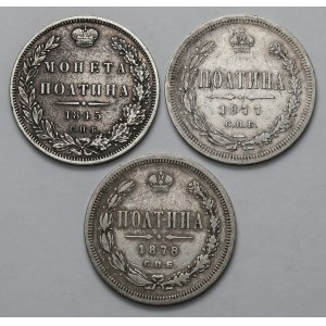 Russland, Nikolaus I. und Alexander II., Poltina 1845-1878, Satz (3tlg.)