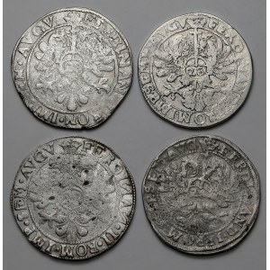 Netherlands, Ferdinand II, 28 stuiver, lot (4pcs)
