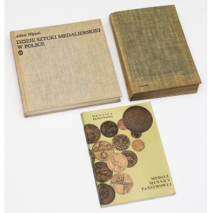 Die Geschichte der Medaillenkunst und die Medaillen der Staatlichen Münze, Set (3tlg.)