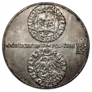 Medal SREBRO seria królów - Władysław Jagiełło (6)