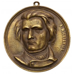 Medalion (120mm) Adam Mickiewicz