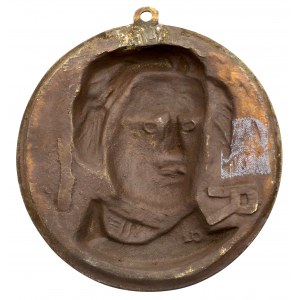 Medaillon (120mm) Adam Mickiewicz