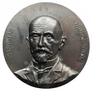 Medailón (85 mm) Stanisław Wojciechowski 1923 (Andrzej Tyblewski)