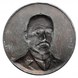Medailon (85mm) Stanisław Wojciechowski 1923 (Andrzej Tyblewski)