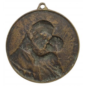 Náboženský medailón (126 mm) Svätý Antonín