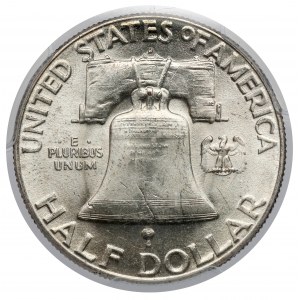 USA, 1/2 dolára 1948-D