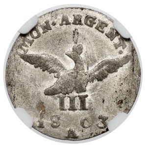 Prussia, Frederick William III, 3 pennies 1803-A, Berlin