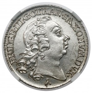 Gotha, Frederick III, 1/24 thaler 1772 - death of Frederick III