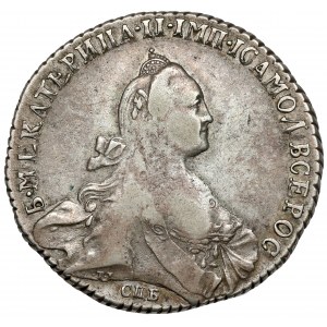 Rusko, Katarína II, rubľ 1771 АШ, Petrohrad