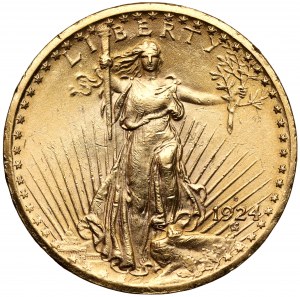 USA, 20 dollars 1924-D, Denver - Rare