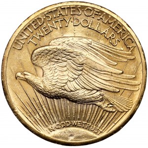 USA, 20 dolarów 1924-D, Denver - rzadka
