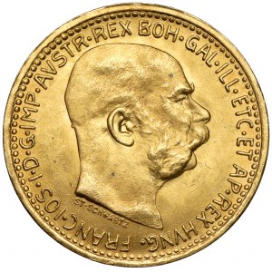 Austria, Franz Joseph I, 10 korona 1912