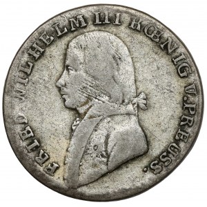 Sliezsko, Klodzko, Friedrich Wilhelm III, 18 krajcars 1808-G - vzácne