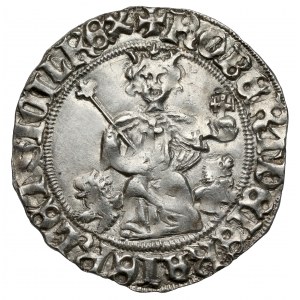 Italy, Neapol, Robert von Anjou, Grosso (1309-1343)