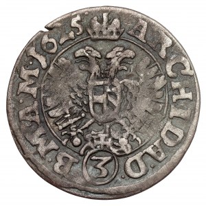 Bohemia, Ferdinand II, 3 kreuzer 1625, Brno