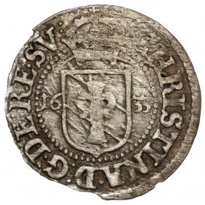Sweden, Christina Vasa, 1 Öre 1633