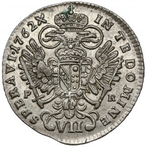 Austria, Franciszek I, 7 krajcarów 1762-PR, Praga