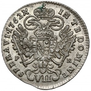 Österreich, Franz I., 7 krajcars 1762-PR, Prag
