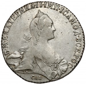 Russia, Catherine II, Ruble 1770 ЯЧ, Petersburg