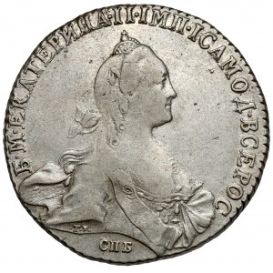 Rosja, Katarzyna II, Rubel 1770 ЯЧ, Petersburg
