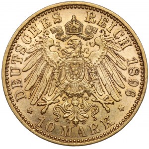 Anhalt, Fryderyk I, 10 marek 1896-A - 25-lecie panowania