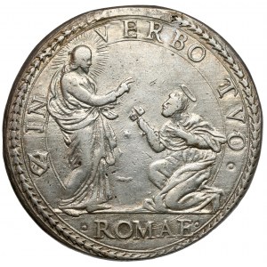 Vatikan, Innozenz X, Piastra 1646 (anno II), Rom - selten