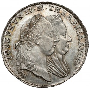Maria Theresa, Silver token 1773 - Homage in Galicia and Lodomeria