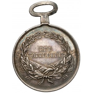 DER TAPFERKEIT Medaille für Tapferkeit, Franz Joseph II, Silber - Zweite Klasse