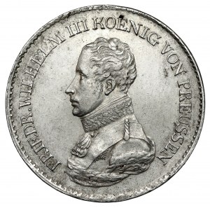 Prusko, Friedrich Wilhelm III, Thaler 1818-A, Berlín