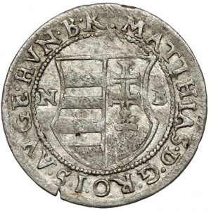 Hungary, Matthias II, Garas 1614 NB