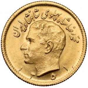 Iran, Mohammad Reza Pahlavi, 1/2 pahlavi 1972