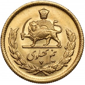 Iran, Mohammad Reza Pahlavi, 1/2 pahlavi 1972