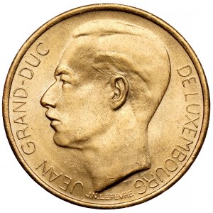 Luxembourg, Jean, 20 francs 1964 - Coronation medal