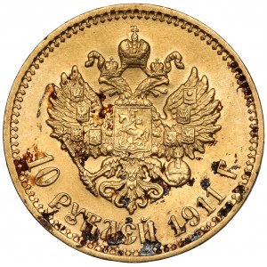 Russland, Nikolaus II., 10 Rubel 1911 ЭБ