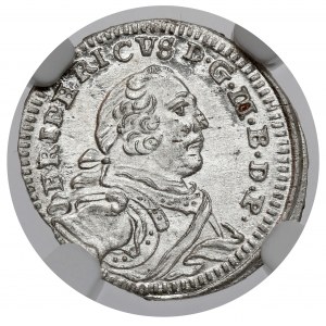 Brandenburg-Bayreuth, Friedrich III, 1 Kreuzer 1753 CLR