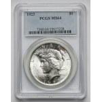 USA, Dollar 1923, Philadelphia - Peace Dollar