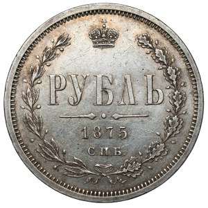 Rosja, Aleksander II, Rubel 1875 НI, Petersburg