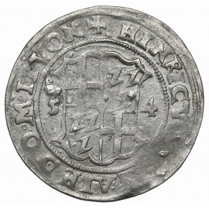 Livonian Brothers of the Sword, Riga, 1/2 mark 1554