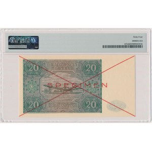 20 zloty 1946 - SPECIMEN - A