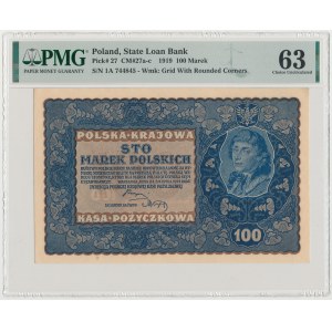 100 mkp 1919 - I Serja A (Mił.27a)