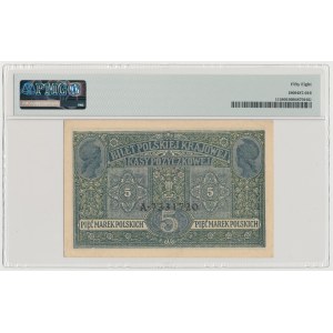 5 mkp 1916 General ...Tickets - single series