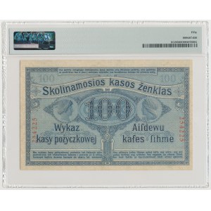 Poznan, 100 Rubel 1916 - Nummerierung in 6 Ziffern