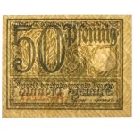 Danzig, 50 fenig 1919 - grün