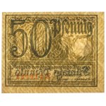 Danzig, 50 fenig 1919 - zelená