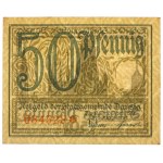 Danzig, 50 fenig 1919 - grün