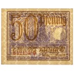Danzig 50 fenig 1919 - fialový