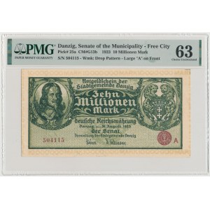 Gdansk, 10 million marks 1923 - A