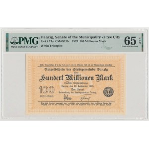 Gdansk, 100 million marks 1923